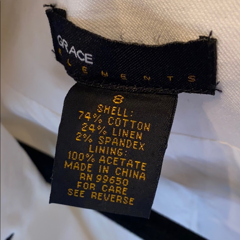 White Grace Elements Embroidered Jacket - image 8